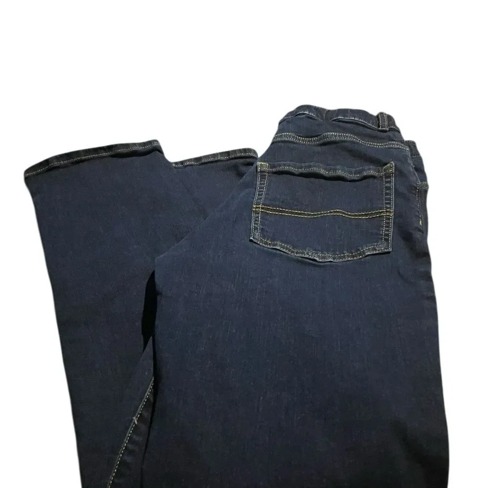 Children’s Place size 16  Dark Blue Stretch Jeans straight leg like new